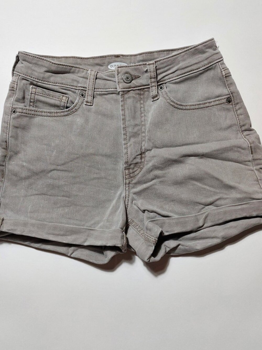 OG High Rise Denim Shorts